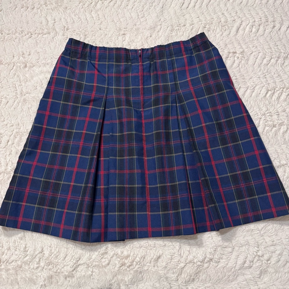 Dennis Uniform Plaid Pleated Skirt Juniors 5 XS Preppy Coquette Academia y2k - Picture 6 of 6